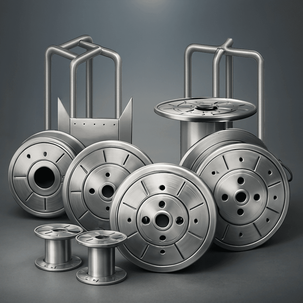 Ace Metal Works Spools and Carriers