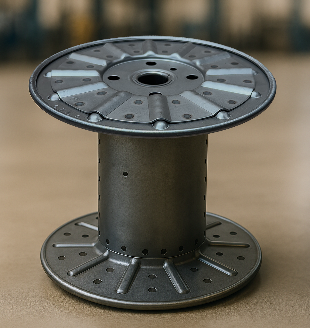 6 inch metal spool